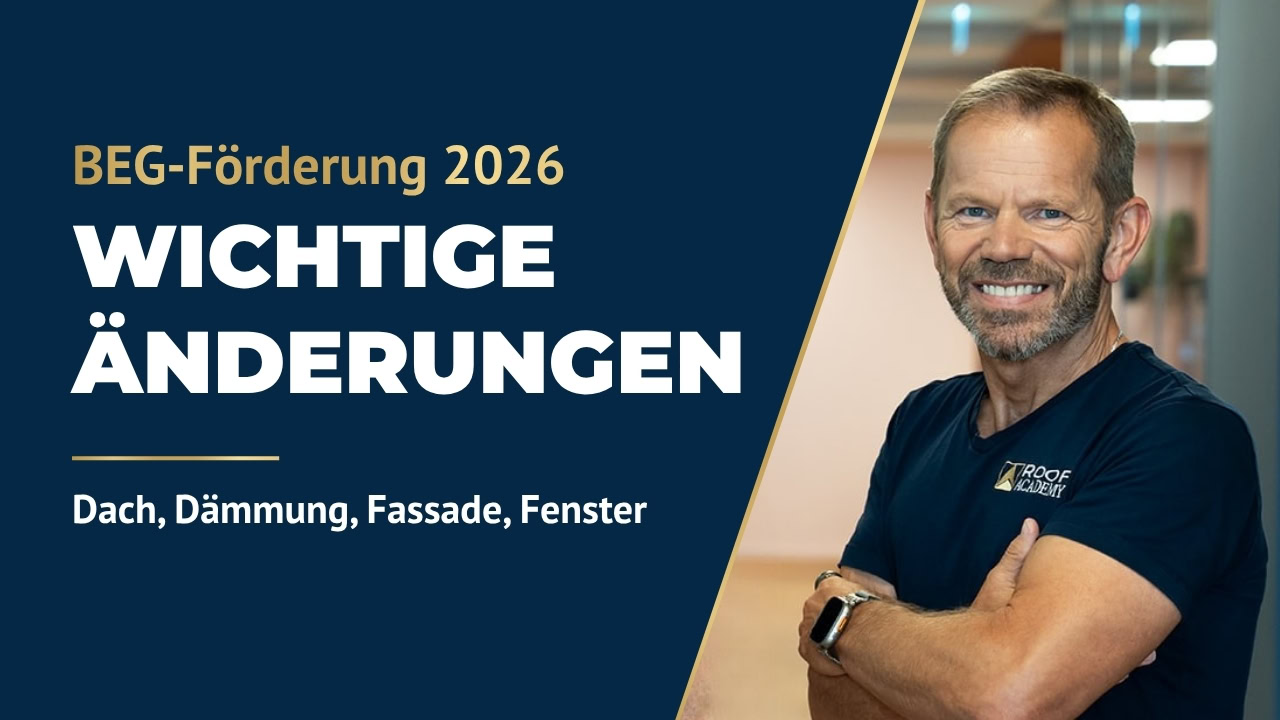BEG-Förderung: Wichtige Änderungen bei Einzelmaßnahmen an der Gebäudehülle